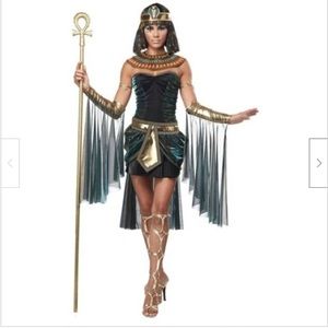 Adult Women Egyptian Goddess Cleopatra Halloween Costume Small